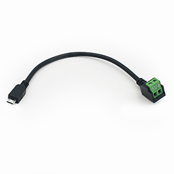Micro USB To 2-TB Power Cable, 8Inch