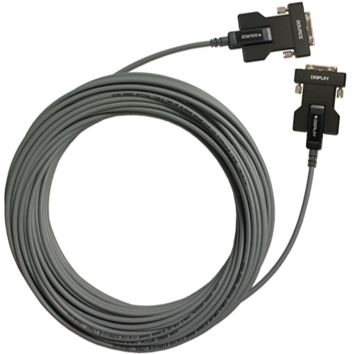 DVI Fiber Cable with Detach Connectors