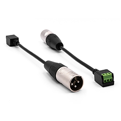 3Pin XLR Male to 3pin Screw Terminal, 8inch