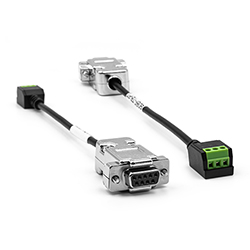 9-Pin D-Sub Female to 3Pin Screw Terminal, Rs232