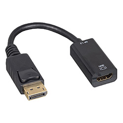 Adapter, DisplayPort Male to HDMI 2.0 Female