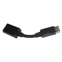 Adapter, DisplayPort Male to HDMI Female