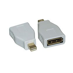 Adapter, Mini DisplayPort to DisplayPort Female