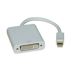 Adapter, Mini DisplayPort to DVI Female