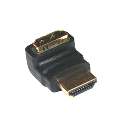 Adapter, HDMI Male to HDMI Female, 270 Degree