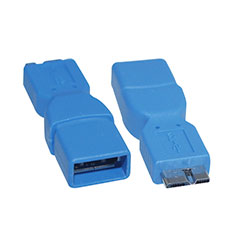 Adapter, USB-A 3.0 Female To USB Micro-B Male