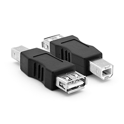 Adapter, USB-A Female To USB-B Male
