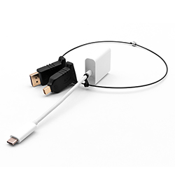 Adapter Loop, USB-C-PT, DP, MDP