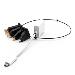 Adapter Loop, DP, MDP, USB-C-PT, MHD, MCHD