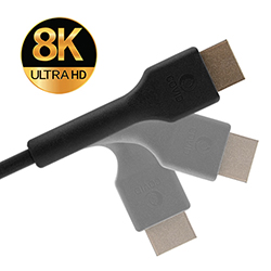 Bendable HDMI Cable, 8K, Length