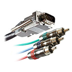VGA to (3) RCA Cable, Plenum