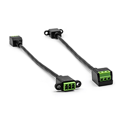 PM Screw Terminal Block Pigtail, 3P, 3.5mm pitch
