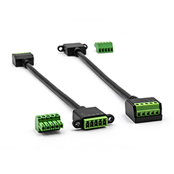PM Screw Terminal Block Pigtail, 5P, 3.5mm pitch