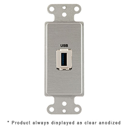 Decora, Keystone USB-3-AA Right Angled
