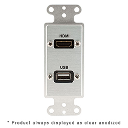 Decora, HDMI Female, USB AA Pigtail