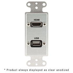 Decora, HDMI Pigtail, USB AA Pigtail