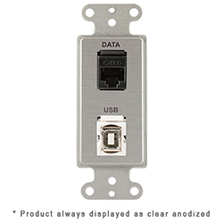 Decora, RJ45-CAT6, Keystone USB-2-BA