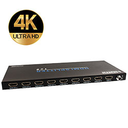 Splitter, HDMI 2.0, 1X8, 18Gbps