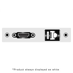 Single Spaced AI, HDMI Female, RJ45-CAT5