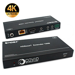 HDBaseT Set, HDMI 4K, 18G, with Local Loop Out