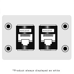 Double Spaced MAI, (2) RJ45-CAT5