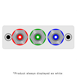 Single Spaced MAI, (3) RCA RGB