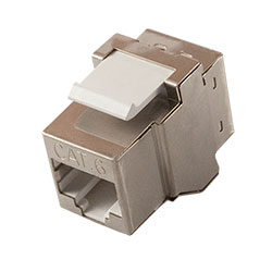 Keystone, Cat 6, RJ45, Shielded