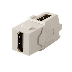 Keystone, HDMI, Right Angle, White