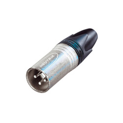 Neutrik XLR Cable Connector, 3-Pole, Male