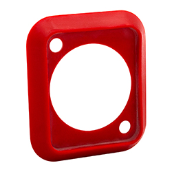 Neutrik Red Rubber Gasket, Front Mount