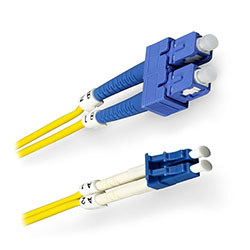 Fiber, Single Mode, 2LC-2SC