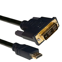 DVI-D to HDMI Cable, Plenum
