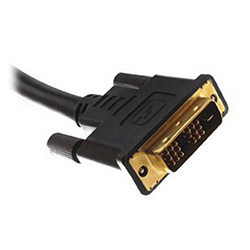 DVI-D Cable, Plenum, Single Link