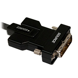DVI Fiber Cable with Detach Connectors