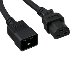 Power Cord, C20 to C21, 12 AWG