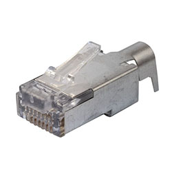 RJ Plug, EZ-RJ45, Cat5E/6, Shielded