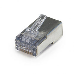 RJ Plug, ezEX44, Cat5e/6/6a, Shielded