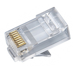 RJ Plug, Cat6, 2 Piece