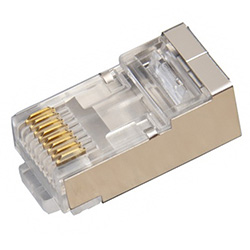 RJ Plug, Cat6 w/Liner, Shielded