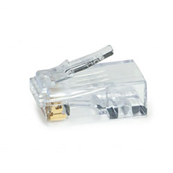 RJ Plug, ezEX44, Cat5e/6/6a