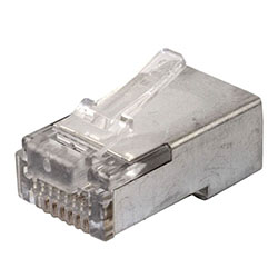 RJ45 Connector, Cat 5E, Shielded