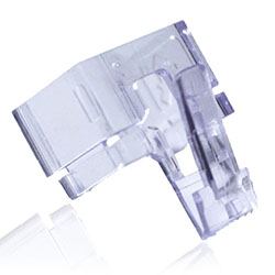 Easy Repair Block for RJ-45 Clips, Clear, 10-Pack