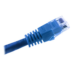 Cat5e, RJ45 Male to Male, Blue Jacket