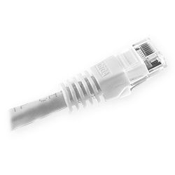 Cat 6, RJ45 to RJ45, White Jacket