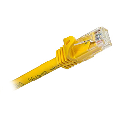 Cat 6a, RJ45 to RJ45, Yellow Jacket