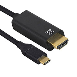 USB to HDMI Adapter Cable, USB C Male to HDMI Male