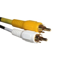 RCA Composite Video and Mono Audio Cable