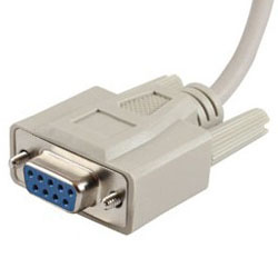 Serial Cable, Female to Female, Null Modem