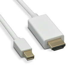 Mini DisplayPort 1.2 to HDMI Adapter Cable, MDP Male to HDMI Male