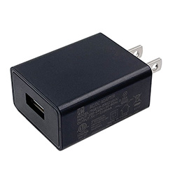USB Charger, 5V 2.1A, Black